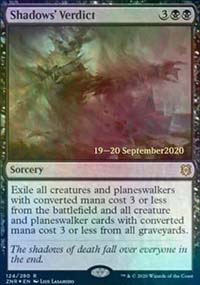 Verdict des ombres - Prerelease Promos