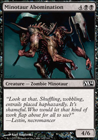 Minotaur Abomination - Magic 2014