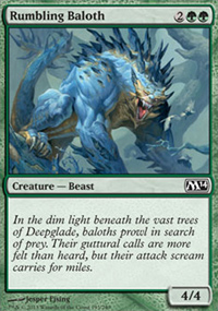 Rumbling Baloth - Magic 2014