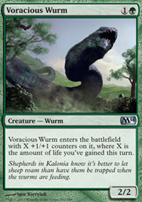 Voracious Wurm - Magic 2014
