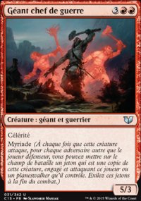 Géant chef de guerre - 