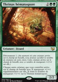 Thrinax hématospore - 