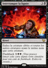 Interrompre la lignée - 