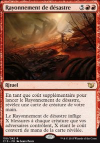 Rayonnement de désastre - 