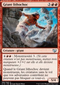 Géant lithochoc - 