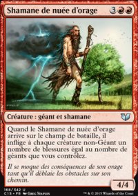 Shamane de nuée d'orage - 