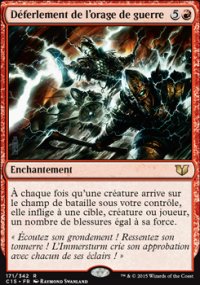 Déferlement de l'orage de guerre - 