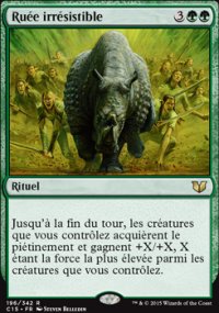 Ruée irrésistible - 