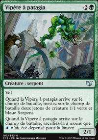 Vipère à patagia - 