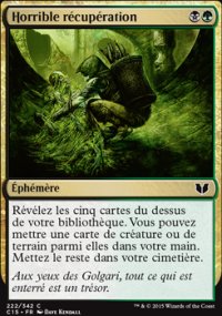 Horrible récupération - 