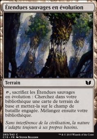 Étendues sauvages en évolution - 