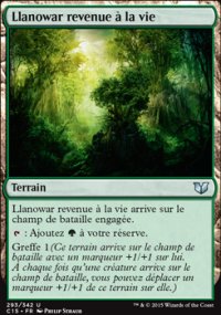 Llanowar revenue à la vie - 