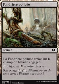 Fondrière polluée - 