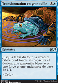 Transformation en grenouille - 