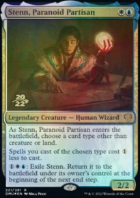 Stenn, partisan paranoaque - Prerelease Promos