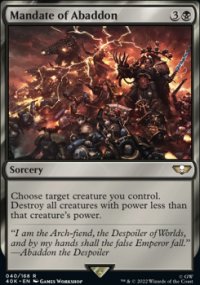 Mandate of Abaddon - 
