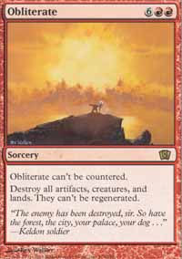 Oblitération - 8th Edition
