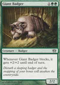 Blaireau géant - 8th Edition