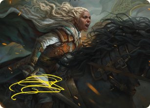 owyn, chevalire intrpide - Illustration - The Lord of the Rings - Art Series