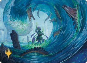 Au creux de la vague - Illustration - 