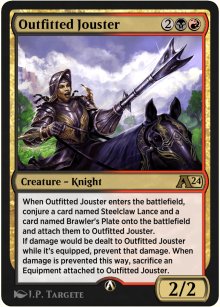 Outfitted Jouster - Alchemy: Exclusive Cards