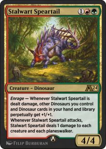 Queue-de-lance vaillante - Alchemy: Exclusive Cards
