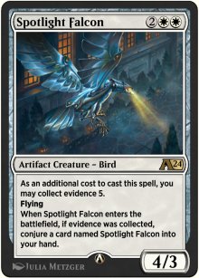 Faucon projecteur - Alchemy: Exclusive Cards