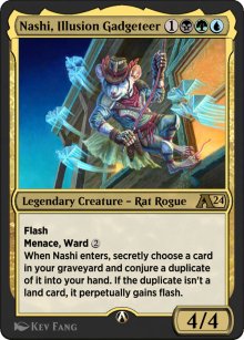 Nashi, Illusion Gadgeteer - Alchemy: Exclusive Cards