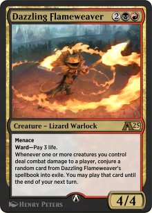 Tisseflammes blouissante - Alchemy: Exclusive Cards