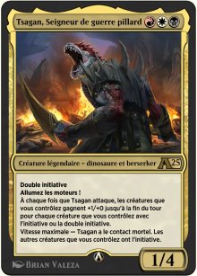 Tsagan, Seigneur de guerre pillard - Alchemy: Exclusive Cards