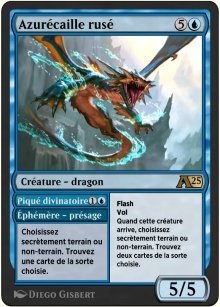 Azurcaille rus<br>Piqu divinatoire - Alchemy: Exclusive Cards