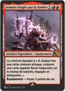 Armure forge par la foudre - Alchemy: Exclusive Cards