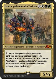 Hamza, puissance des Yathans - Alchemy: Exclusive Cards