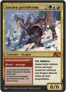 Ancien ptriderme<br>Secousse d'avertissement - Alchemy: Exclusive Cards