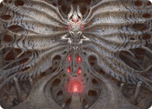 Valgavoth, dvoreur de terreur - Illustration - Duskmourn: House of Horrors - Art Series