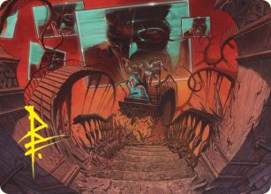 Et si on jouait  un jeu? - Illustration - Duskmourn: House of Horrors - Art Series