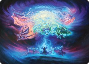 Appeler les dragons-esprits - Illustration - Tarkir: Dragonstorm - Art Series