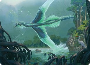 Teval, arbitre de la vertu - Illustration - Tarkir: Dragonstorm - Art Series