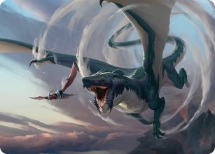 Couve de la tempte tornaile - Illustration - Tarkir: Dragonstorm - Art Series