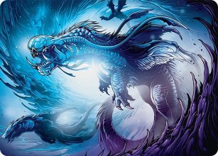 Orage des dragons tourbillonnant - Illustration - Tarkir: Dragonstorm - Art Series