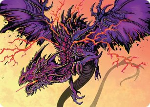 Sauvage crissetempte - Illustration - Tarkir: Dragonstorm - Art Series