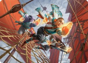 Cur align - Illustration - Tarkir: Dragonstorm - Art Series