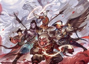 Volont des Jeska - Illustration - Tarkir: Dragonstorm - Art Series