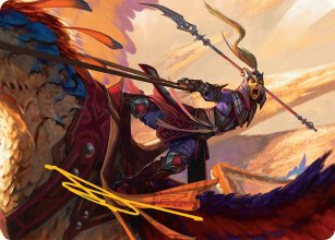 Lancire chevauche-dragon - Illustration - Tarkir: Dragonstorm - Art Series