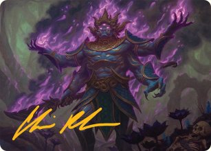 Rakshasa de maldiction de putrfaction - Illustration - Tarkir: Dragonstorm - Art Series