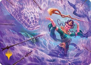 Voile en peau de serpent - Illustration - Tarkir: Dragonstorm - Art Series