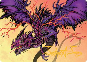 Sauvage crissetempte - Illustration - Tarkir: Dragonstorm - Art Series