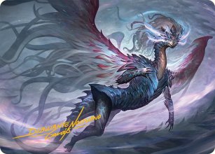 Shiko, parangon de la Voie - Illustration - Tarkir: Dragonstorm - Art Series