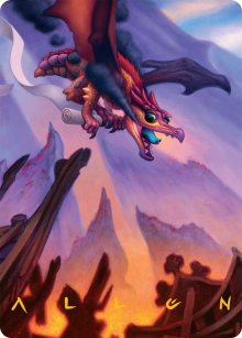 Rgent charognard - Illustration - Tarkir: Dragonstorm - Art Series