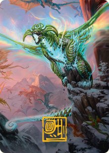 Urni des Imprvisibles - Illustration - Tarkir: Dragonstorm - Art Series